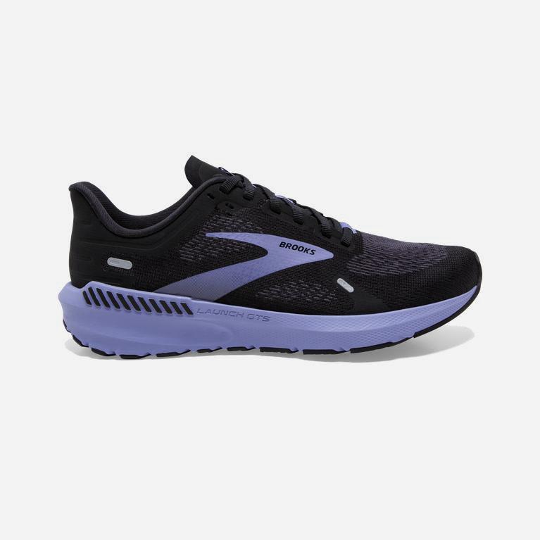 Brooks Launch Gts 9 Australia - Women's Lightweight Supportive Road Running Shoes - Black/Ebony/grey